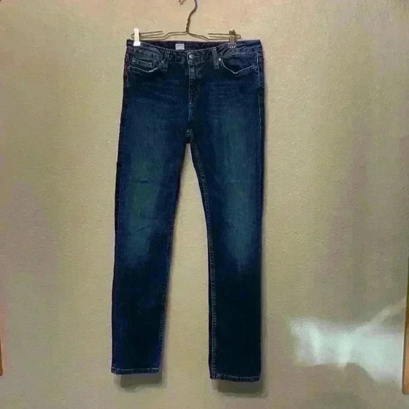 Tommy Hilfiger Rome regular fit jean sz 30/30 slim fall winter dark wash comfy - Picture 1 of 11